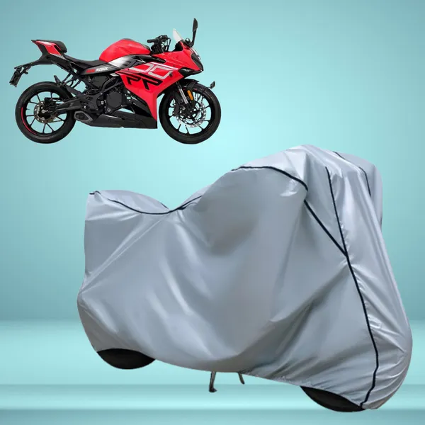 Stylish_Silver_Water_Resistant_Dustproof_UV_&_Heat_Resistant_Multicolor_Piping_Bike_Scooter_Scooty_Cover_Compatible_with_Keeway_RR300