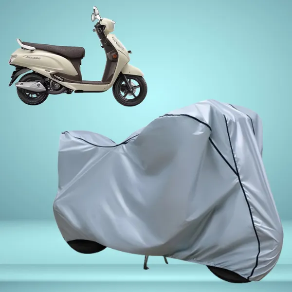 Stylish_Silver_Water_Resistant_Dustproof_UV_&_Heat_Resistant_Multicolor_Piping_Bike_Scooter_Scooty_Cover_Compatible_with_Suzuki_Access_125