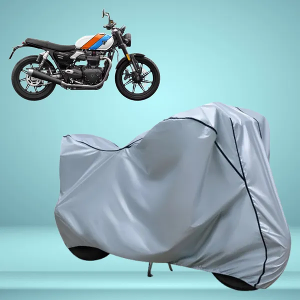 Stylish_Silver_Water_Resistant_Dustproof_UV_&_Heat_Resistant_Multicolor_Piping_Bike_Scooter_Scooty_Cover_Compatible_with_Triumph_Speed_Twin_900
