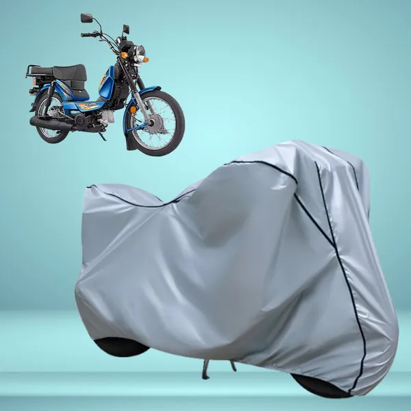 Stylish_Silver_Water_Resistant_Dustproof_UV_&_Heat_Resistant_Multicolor_Piping_Bike_Scooter_Scooty_Cover_Compatible_with_TVS_XL_100_Heavy_Duty