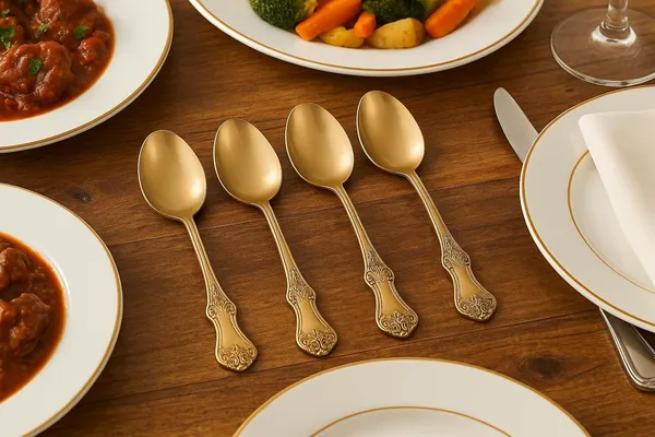 Golden_Pure_Brass_Dessert_Spoon_(7_Inch)_(Set_Of_6)
