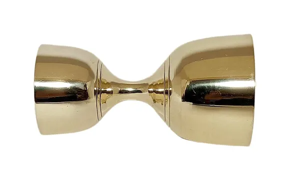 Golden_Brass_Plain_Peg_Measure_30_Ml/_60_Ml