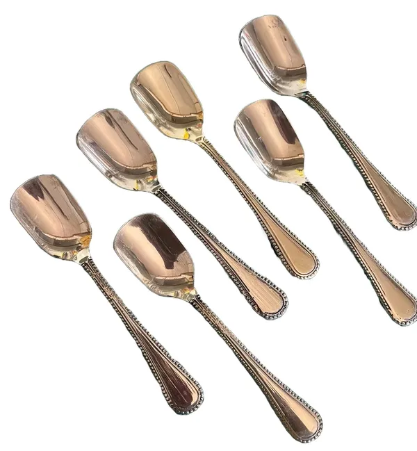 Golden_Brass_Versatile_Ice_Cream,_Dessert_Spoon_(Set_Of_6)