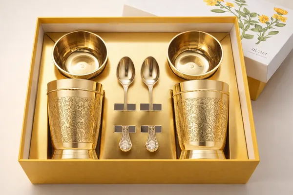 Golden_Brass_Glass-Bowl-Spoon_Gift_Set