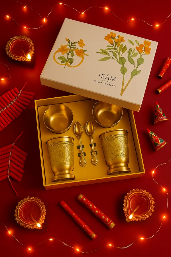 Golden_Brass_Glass-Bowl-Spoon_Gift_Set