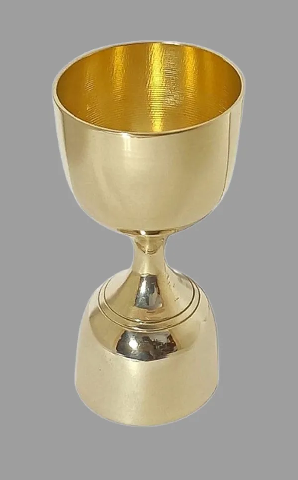 Golden_Brass_Plain_Peg_Measure_30_Ml/_60_Ml