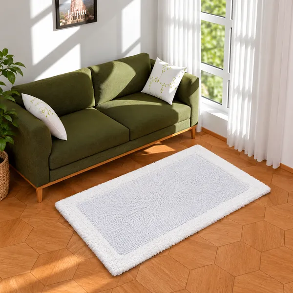 Premium_Soft_Fluffy_Small_Carpet_Rug,_Elegant_Textured_Rectangular_Floor_Mat_for_Pooja_Room,_Living_Room,_Bedroom,_Indoor_&_Outdoor_Use,_White,_88_x_50_cm