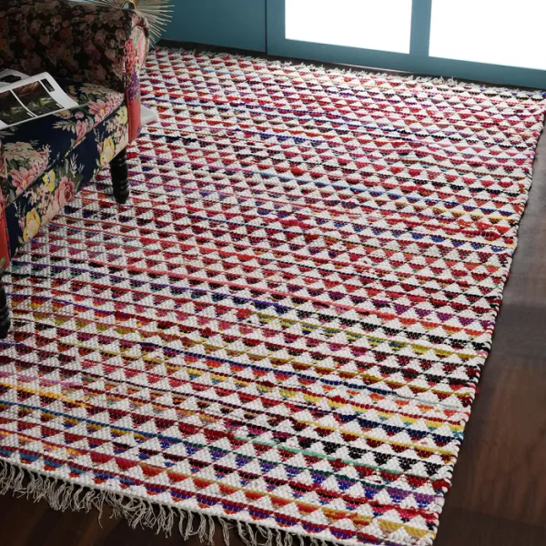 Multicolor_Mystic_Aura_Hand-Woven_Cotton_Carpet