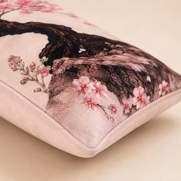Premium_Polyester_Velvet_Floral_Bicycle_Printed_Cushion_Cover_|_Cherry_Blossom_Decorative_Throw_Pillow_Cover_|_Blush_Pink_|_16_x_16_Inch