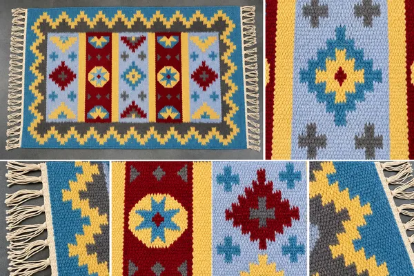 Turquoise_Blue_Multicolour_Geometric_Carpet