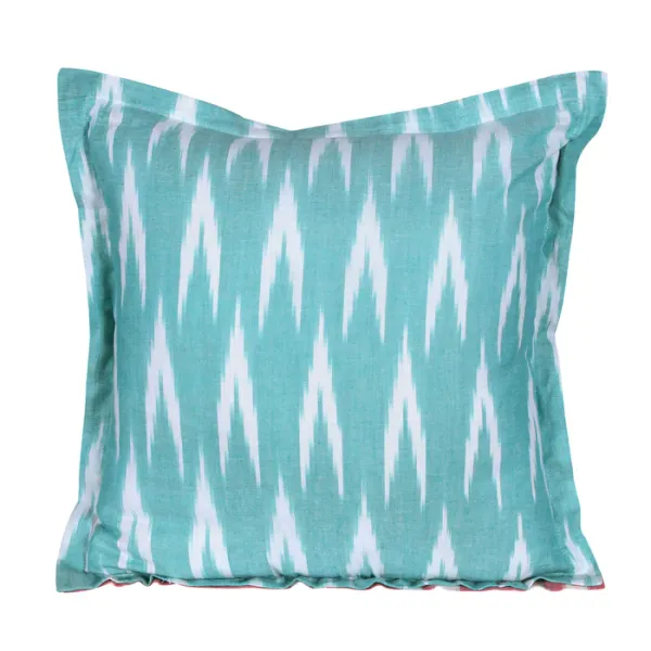 Blue_&_White_Ikkat_Patterned_Cotton_Cushion_Cover_(Majestic_Meadow)_(Pack_Of_2)
