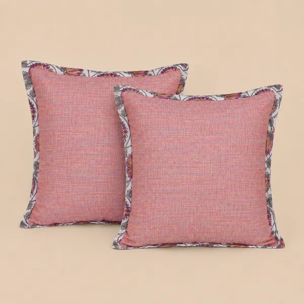 Orange_&_Grey_Ethnic_Plain_Border_Cushion_Cover_(Luxe_Velvet)_(Pack_Of_2)