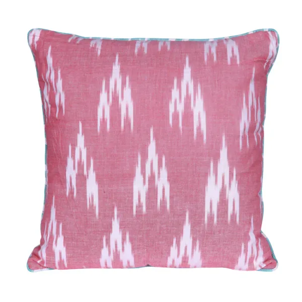 Pink_&_White_Traditional_Ikkat_Square_Cushion_Cover_(Autumn_Whisper)_(Pack_Of_2)