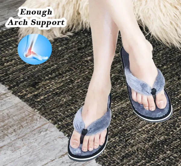 Grey_Rubber_Flip_Flop_For_Women
