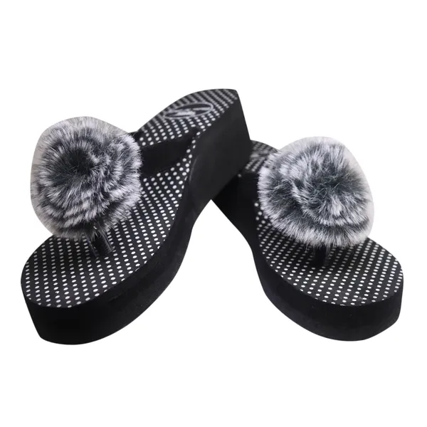 Black_Rubber_Flip_Flop_For_Women