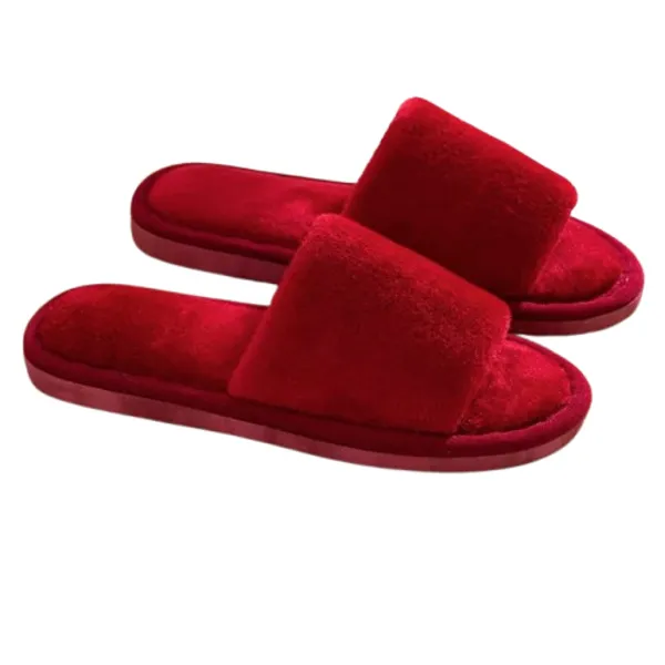 Maroon_Rubber_Flip_Flop_For_Women