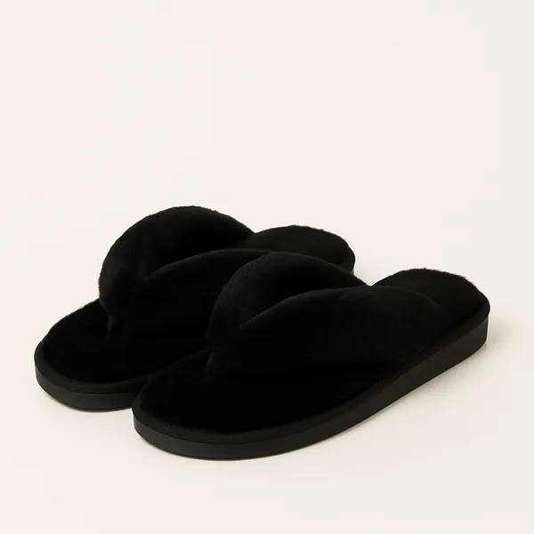 Black_Rubber_Flip_Flop_For_Women