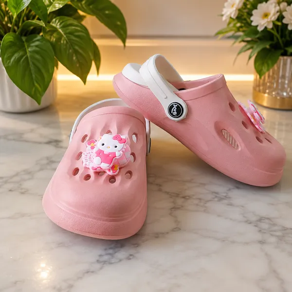 Kids_Hello_Kitty_Garden_Clogs_|_Lightweight_EVA_Clogs_with_Adjustable_Back_Strap_|_Soft_Cushioned_Anti-Slip_Cartoon_Casual_Sandals_for_Girls_|_Pink_&_White