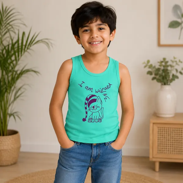 Hillman_Percy_Kids_Printed_Cotton_Sleeveless_Vest_Pack_of_2_|_100%_Cotton_|_Soft_&_Breathable_|_5_Colour_Options_|_3_Assorted_Prints_per_Colour