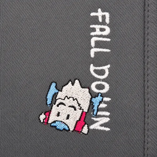 GUFFKID_"FALL_DOWN"_GRAPHIC_SWEATSHIRT_&_TWILL_TROUSER_SET