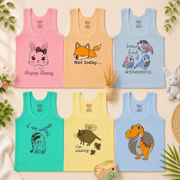 Hillman_Percy_Kids_Printed_Cotton_Sleeveless_Vest_Pack_of_6_|_100%_Cotton_|_Soft_&_Breathable