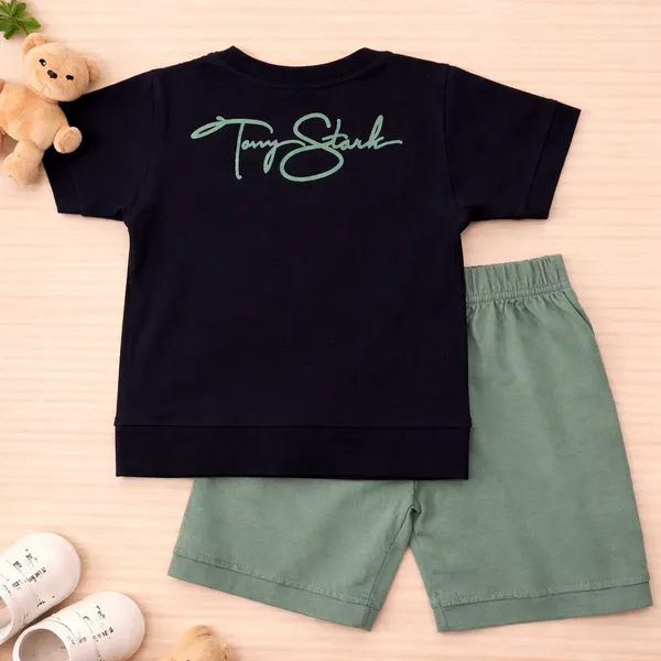 Tuffy_Boys_Cotton_T-Shirt_&_Shorts_Set_Schott_Rich_Mood_Printed_Co-ord_Outfit
