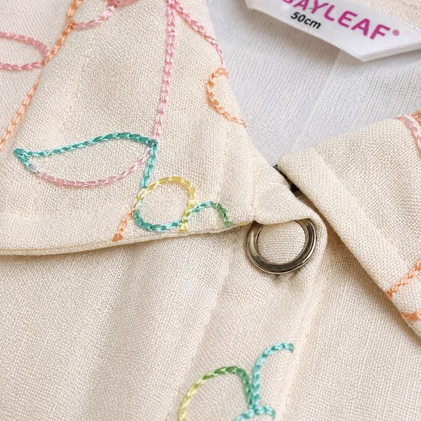 Bayleaf_Girls_Cotton_Floral_Shirt_Pastel_Embroidered_Button-Down_Summer_Top