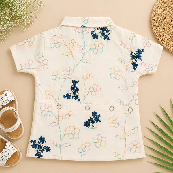Bayleaf_Girls_Cotton_Floral_Shirt_Pastel_Embroidered_Button-Down_Summer_Top