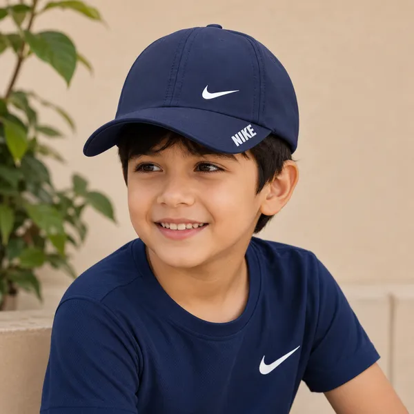 Kids_Nike_Style_Sports_Baseball_Cap_for_Boys_&_Girls_|_Adjustable_Cotton_Summer_Sun_Cap_|_Navy
