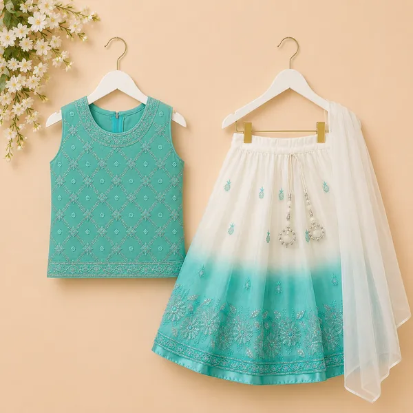 Girls_Embroidered_Ombre_Lehenga_Choli_with_Dupatta