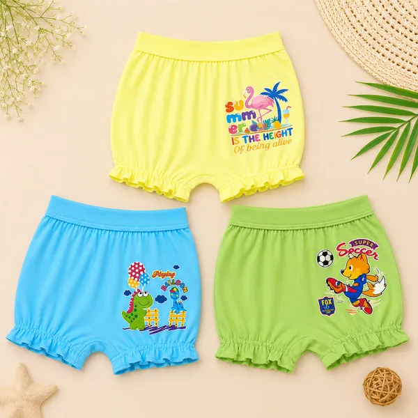 James_&_Harper_Baby_Cotton_Bloomer_|_Soft_&_Breathable_Printed_Baby_Bloomers_Pack_Of_3