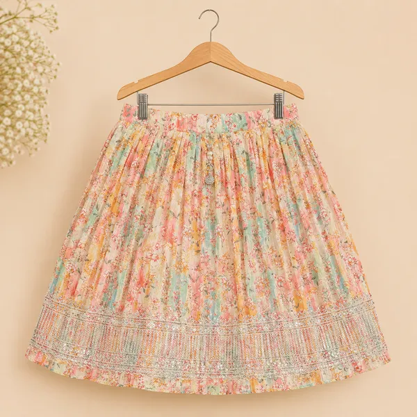 Girls_Pastel_Floral_Printed_Lehenga_Choli_with_Net_Dupatta_|_3-Piece_Sequins_Embellished_Ethnic_Festive_Wear_Set