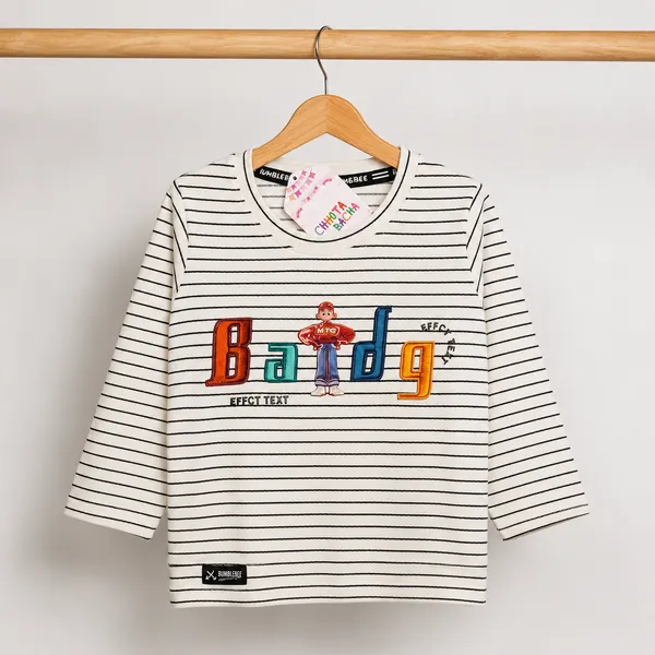 BUMBLEBEE_STRIPED_SWEATSHIRT_WITH_BLACK_JOGGER_PANT