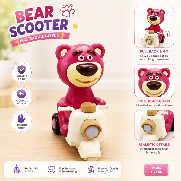 Bear_Riding_Scooter_Toy_|_Friction_Powered_Cartoon_Bear_Scooter_for_Kids_|_Pink