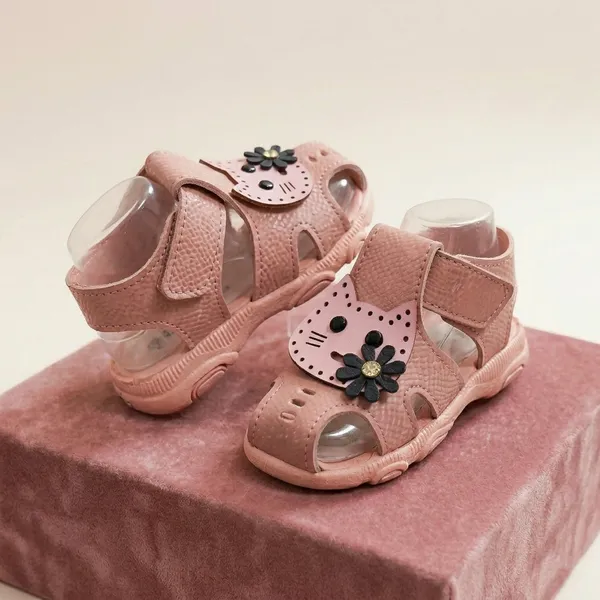 Kitty_Flower_Baby_Sandals