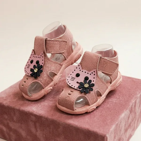 Kitty_Flower_Baby_Sandals
