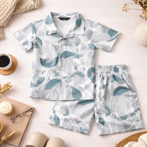 DOLPHIN_TRENDY_PRINTED_KIDS_SHIRT_&_SHORTS_SET