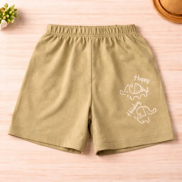Mini_Donuts_Kids_Cotton_T-Shirt_&_Shorts_Set__Cute_Elephant_Printed_Co-ord_Outfit