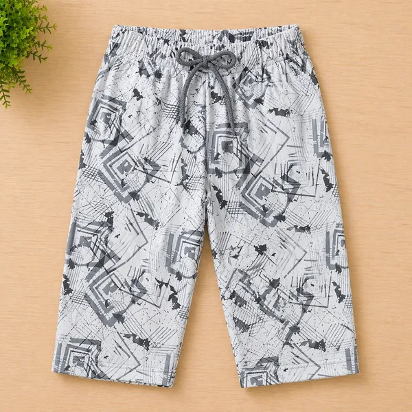 DOLPHIN_TRENDY_PRINTED_KIDS_T-SHIRT_&_CAPRI_(3/4TH)_SET_ABSTRACT_SUMMER_COLLECTION