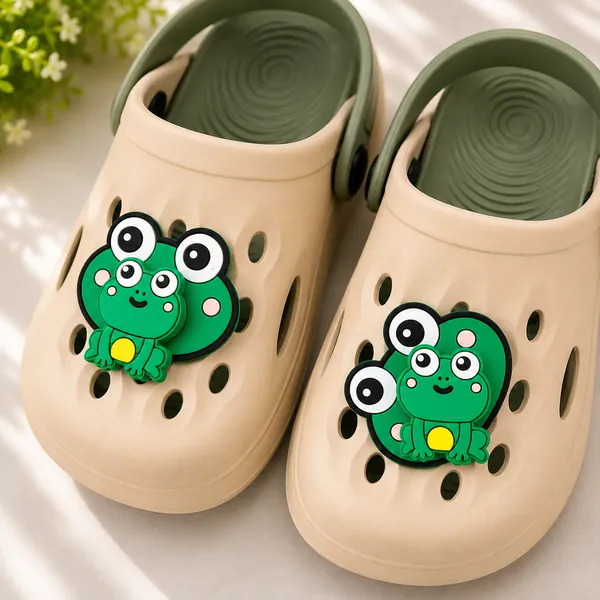 Kids_Lightweight_EVA_Clogs_|_Cute_Frog_Cartoon_Charm_Slip-On_Garden_Clogs_with_Adjustable_Back_Strap_for_Boys_&_Girls