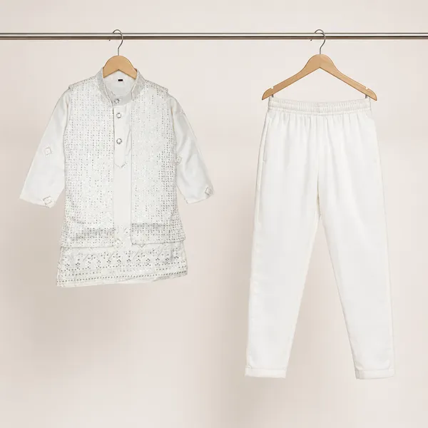 SONKHIYA_LITTLE_NAWAB_WHITE_SHERWANI_SET