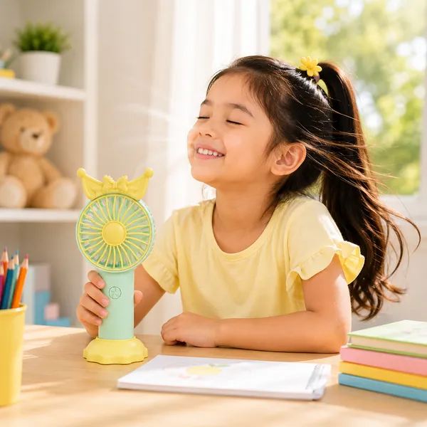 Princess_Crown_Mini_USB_Rechargeable_Fan_Collection
