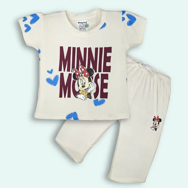 BAYLEAF_CUTE_MINNIE_MOUSE_GIRLS_T-SHIRT_&_CAPRI_SET___PREMIUM_CARTOON_SUMMER_COLLECTION