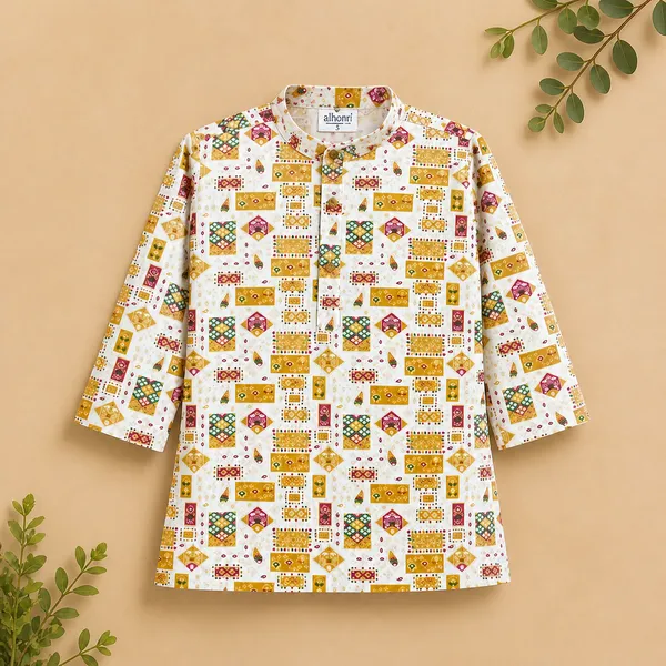 BINANI_KIDS_PREMIUM_PRINTED_ETHNIC_KURTA_PAJAMA_SET