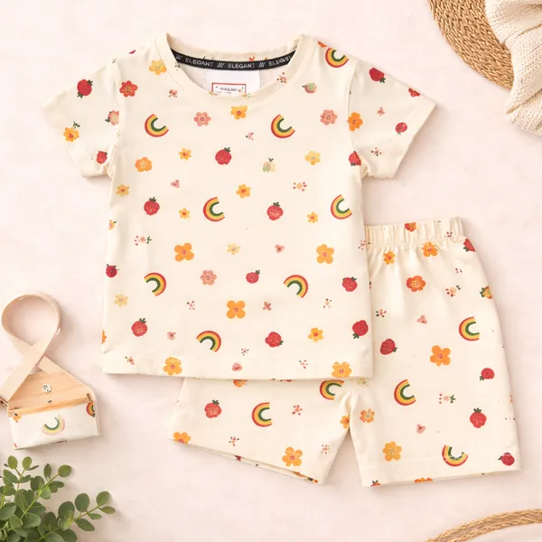Aura_Moda_Kids_Summer_Co-ord_Set_Soft_Cotton_T-Shirt_&_Shorts_Combo