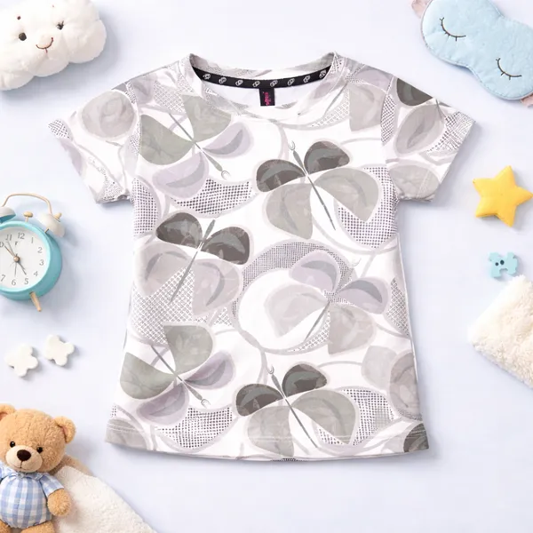 DOLPHIN_STYLISH_ABSTRACT_PRINTED_GIRLS_T-SHIRT_&_SHORTS_SET_�_PREMIUM_SUMMER_COLLECTION