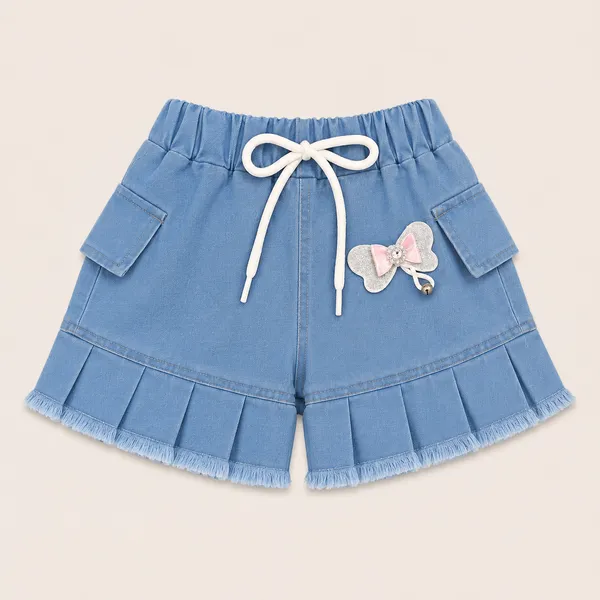 Girls_Unicorn_Sequin_Top_&_Denim_Shorts_Co-Ord_Set