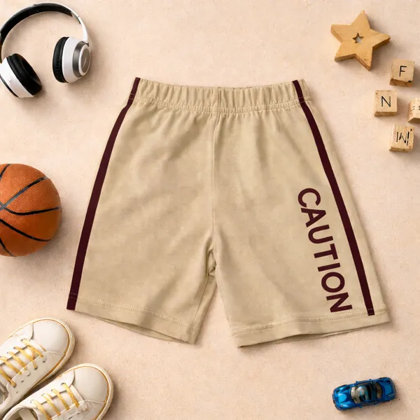 Tuffy_Boys_Cotton_Co-ord_Set_Caution_Smiley_Printed_T-Shirt_&_Shorts_Outfit