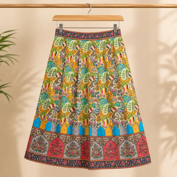 Girls_Printed_Crop_Top_with_Flared_Lehenga_Skirt_&_Dupatta_Ethnic_Co-Ord_Set