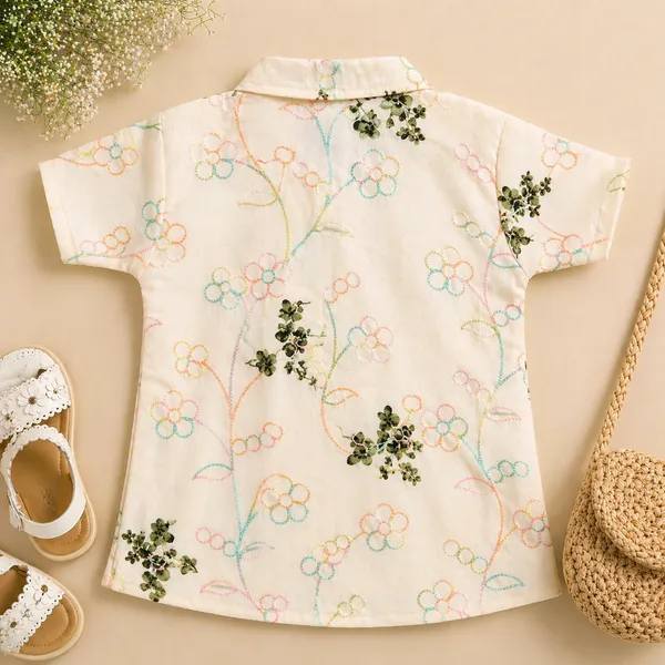 Bayleaf_Girls_Cotton_Floral_Shirt_Pastel_Embroidered_Button-Down_Summer_Top